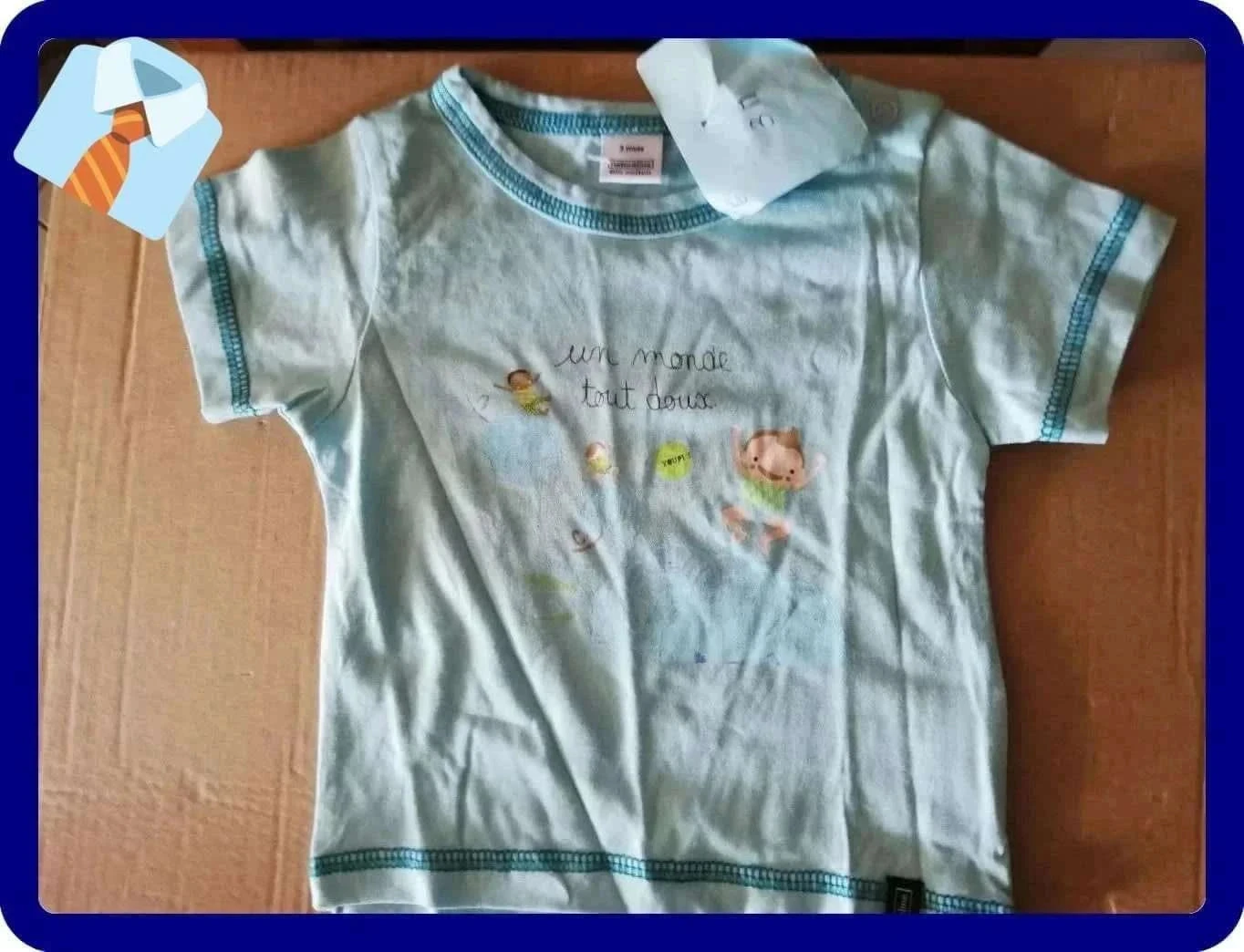 Lot Vêtements Bébé Garçon 1-3 Mois 56 cm Multicolore Très bon état – photo 7